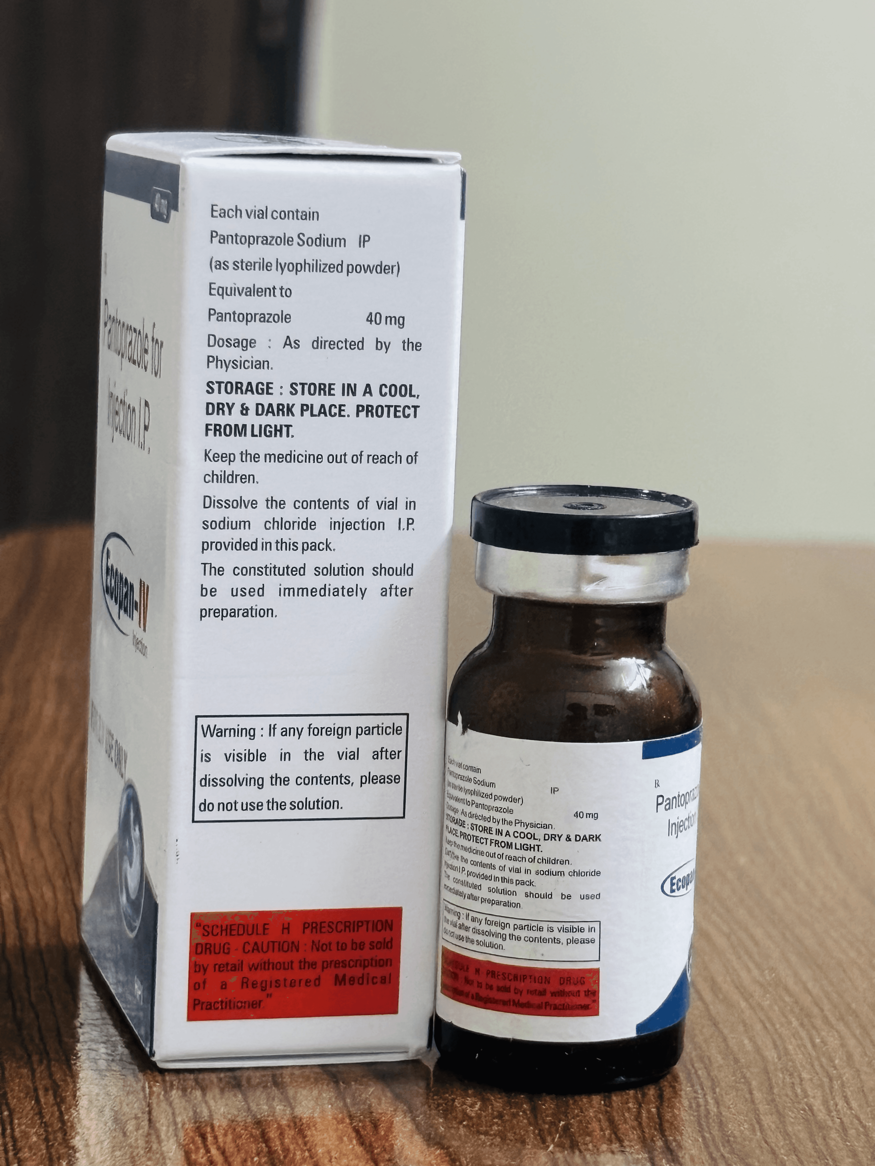 Ecopan-IV (Pantoprazole Injection) view 2